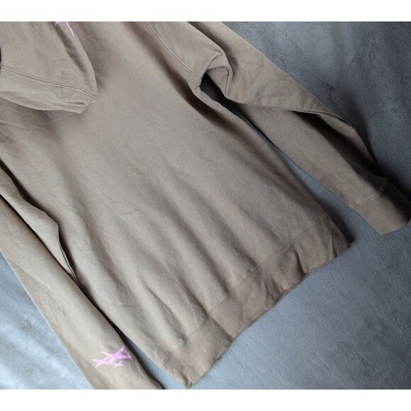 Anime Hooded Sweatshirt Independant Trading Company Brown/Pink Size S - Picture 8 of 11